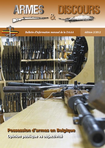 Couverture du magasine armes et discours, édition 2/2012