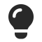 icone d'une ampoule